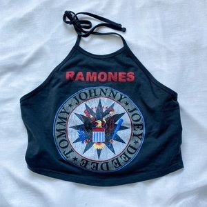 ⚠️F21 | Dark grey Halter top.